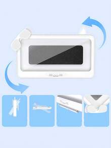 1个防水手机支架，淋浴壁挂式手机壳，浴室防水手机盒支架，带触摸屏功能，适合观看视频和电视节目，无需钻孔，防溅水，触控灵敏 - 兼容 15、14、13、12 Pro Max、XS、XR以及6.8英寸以下的手机 - 彩色 - 查看 20