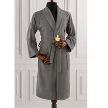 100% Cotton Unisex Bathrobe – One Size Fits Most – Made In Turkey – Soft & Absorbent