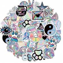 50pcs Graffiti Stickers, Cartoon Cute Stickers, Suitable For Water Bottles, Laptops, Phones, Skateboards, Guitars, Suitcases, Scrapbooks, Helmets, Kids, Teens, Adults Party Decorations