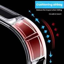 Custodia trasparente antiurto a quattro angoli compatibile con Honor X9b/ Nova 9/Nova 14 Ultra/Nova 14/Nova 14 Pro/400 Smart 5G/Honor X70/Honor 50/Honor X9c Smart/ Nova 7 Pro/Honor 90 Lite. Questa custodia trasparente offre protezione per il tuo telefono ed è anche conosciuta come cover per telefono.