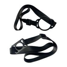 2 pezzi Tracolla per borraccia in nylon e silicone - 1 pezzo diametro grande e 1 pezzo diametro piccolo, accessori portatili per borraccia, design funzionale per escursionismo, idratazione e sport