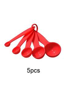 5pcs Baking Powder Measuring Spoon, Milk Powder Spoon, Coffee Spoon, Seasoning Spoon, Graduated Measuring Spoon, Double Graduated Measuring Spoon, Liquid Powder Graduated Baking Spoon, Kitchen Baking Tool. - Multicolor - View 19