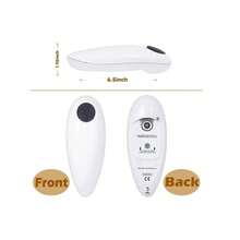 QuickSpin Cordless Electric Can Opener Battery Powered One Touch Auto Open No Manual Effort (Perfect For Kitchen & Camping) - White - View 6