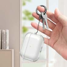 Funda protectora de silicona transparente y suave compatible con Apple AirPods Pro 2/AirPods 3/AirPods Pro 3. Funda ultrafina anti-caída de Body completo para AirPods de 2.ª, 3.ª y Pro generación.