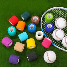 24-Piece Elastic Self-Adhesive Sports Bandages - Versatile For Finger, Ankle, Wrist, Waist, Knee & Elbow - Multicolor - View 5