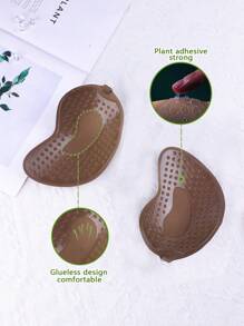1 paquete de sujetador invisible tipo push up de mango para mujer, adecuado para lencería, vestido, body