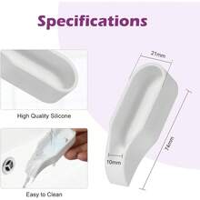 Magicfour Silicone Paint Brush Rest Holder For Watercolor Oil Acrylic Painting Brush, 3 Pcs Artist Brush Holder Caddy Organizer Solution For Painting Accessories- Space Saving Design