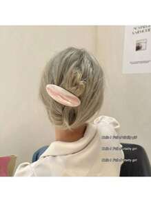1 Piece Of Women's Hair Clip, Made Of Acetic Acid Material, With A Fashionable And Simple Design, High-End Elegant, Retro Shell Texture, Large Top Clip, Spring Clip Hair Accessory, Holiday Gift For Women, Claw Clips, Hair Claws, Clips For Hair, Hair Slide, Hair Barrettes, School Stuff
