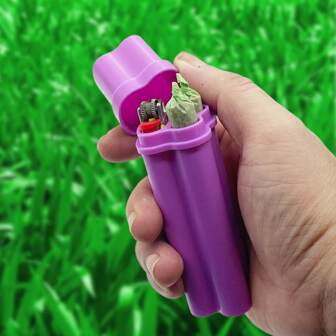 1Pc Large Airtight Storage Box For Moisture & Odor Protection – Multi-Compartment Organizer For Lighters, Pre-Rolled Cones, Toilet Paper Rolls & Small Tools – Practical Home & Smoking Accessories – Halloween & Christmas Gift Idea