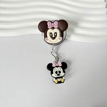 1 PIEZA Soporte retráctil de identificación con diseño de anime de  y , accesorio de oficina multiusos y lindo, ideal como regalo para enfermeras, médicos, estudiantes y útiles escolares - Multicolor - Ver 12