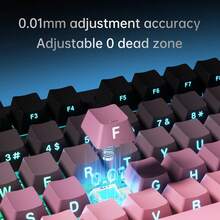 AJAZZ AK980MAX 有线磁轴键盘，定制密封结构，全磁轴，全键热插拔，高品质侧印键帽，RGB DIY - 彩色 - 查看 7