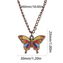 Butterfly Necklaces For Women Dainty Butterfly Charm Earrings Butterfly Pendant Necklace Jewelry Set Butterfly Gifts For Women