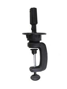 22 pulgadas Modelo de cabeza de peluca de lienzo, con agujeros de instalación, adecuado para la fabricación, el peinado y la exhibición de pelucas, contorno de cabeza talla grande realista, incluye soporte para peluca - Multicolor - Ver 12