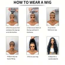 Billowig Pretty Brown & Black Wig With Bangs, Natural Messy Medium Length Curly Hair, Synthetic Wig-Lightweight & Heat-Friendly & Beginners Friendly , Suitable For Woman Daily, Gatherings, Cosplay, Halloween, Costume Parties, Music Festivals, Weddings And Balls - 黑色 - 查看 10