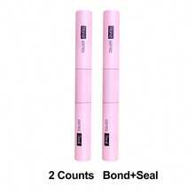 Waloshow 10米睫毛胶水和定型液 | 单根睫毛胶水和定型液,超强粘性睫毛嫁接及睫毛镊子套装,睫毛簇套装,睫毛,假睫毛,仿真睫毛 - 粉色 - 查看 15