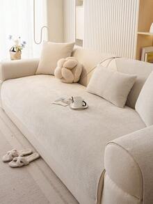 1 件四季沙发垫套，现代简约防滑沙发座椅保护套，防水防尘可洗沙发套，柔软防褪色，宠物友好，适合卧室、办公室、客厅的 L 型沙发和 1/2/3/4 座沙发 - 米色 - 查看 5