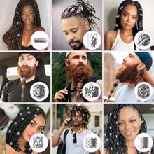 M81PCS Viking Hair Beads And Beard Ornaments Set Premium Hair Jewelry And Dreadlock Accories Loc Jewelry For Women Braid Accories Beard Beads For Men Braids Locs Viking Jewelry Enthusiasts5001 - 如圖 - 查看 4