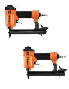 Pneumatic Stapler, 22 Gauge, Truper - Orange - View 1