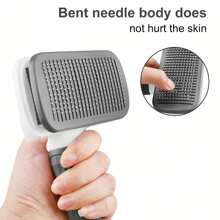 1 Pet Bath Brush, Cat Massage Brush, Dog Washing Glove, Massage Mitt, Cleaning Brush, Pet Shampoo Brush, Silicone Massage Rubber Bathing Comb With Adjustable Round Handle, For Dogs And Cats