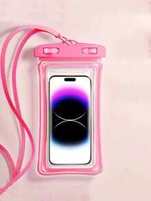 2-częściowa wodoodporna torba, uniwersalna, wodoodporna torba na telefon, wodoodporna torba na telefon komórkowy, pływanie pod wodą, wodoodporna torba na telefon, suchy pokrowiec na telefon komórkowy, pływająca poduszka powietrzna do fotografii podwodnej, wodoodporna torba na telefon komórkowy, torba na telefon komórkowy, torba plażowa, do pływania, letnie wakacje na wyspie, akcesoria plażowe dla mężczyzn i kobiet - Wielokolorowe - Zobacz 10