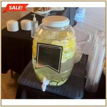 5-Gallon Drink Dispenser For BBQs, Get-Togethers, And Parties
