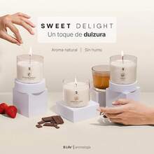 Helado de Fresa, Dulce de Chocolate y Té de Chai