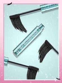 MISSLYN-Go! Waterproof Mascara, Waterproof Mascara, Eye Makeup, Volumizing & Lengthening, Separates Lashes, Stunning Effect, Buildable, Black, Lashes, Creates Natural To Voluminous Lash Look, Lengthening & Thickening, Fanning Lash Effect, Creamy Formula