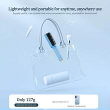 2-In-1 Hair Straightener And Curler‌;Wet/Dry Dual-Use Styling Tool‌;‌;Multifunctional StylingTool‌;Creates Smooth And Shiny Hair‌ ;Christmas Gift‌.Straightening Comb Hot Comb  Portable Hair Straightener Hair Brush  Transform Frizzy Hair To Silky Smooth Worthy Hair On The Go.Suitable For Both Home Use And Travel. It's An Ideal Gift For Women Anti-Frizz Ceramic Hot Brush To Smooth Hair, Anti-Scald Design Safety & Easy For All Ages - Xem 8