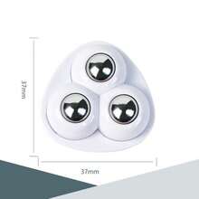 Self-Adhesive Casters - Mini Swivel Wheels - Stainless Steel Swivel Casters - 360 Degree Rotation - Adhesive Sliding Wheels - Bottom Storage - Multicolor - View 7