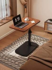 1 beweglicher Sofatisch für den Haushalt, Laptoptisch, bequemer Nachttisch für das Schlafzimmer, mobiler Couchtisch