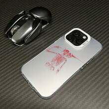 Adecuado para 16ProMax/16Plus/16Pro/16, 15/14/13/12/11 Todas las Series Nueva Funda Protectora de Teléfono con Patrón Creativo de Moda, Gradiente Deslumbrante IMD Láser, a Prueba de Golpes y Antideslizante, Funda Híbrida Clásica e para Regalar. - Negro - Ver 6