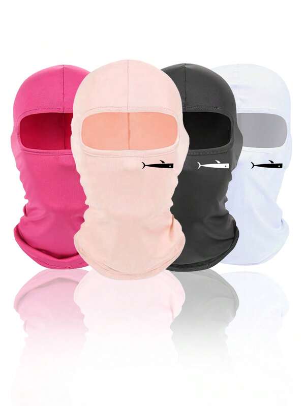 1 Or 2 Pcs Unisex Balaclava Face Mask, UV Protection, Suitable For Outdoor Activities Such As Travel, Cycling, Hiking, Fishing In All Seasons