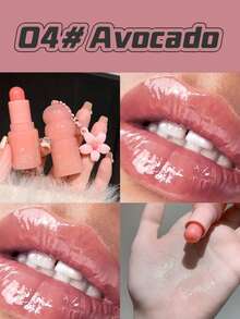 Crystal Fruit Lip Balm - Ultra Hydrating With Juicy Shine & Glassy Finish - Multicolor - View 8