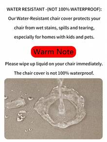 1 cái/2 cái/4 cái/6 cái/30 cái Vỏ bọc ghế bằng lụa sữa Mocha, Vỏ bọc ghế mềm mại, co giãn cao, có thể giặt được, thích hợp để trang trí ghế trong nhà hàng, tiệc tùng, khách sạn - Nhiều màu - Xem 6