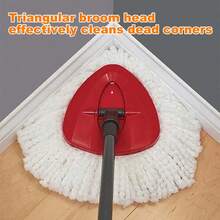 1/2/3/5 pezzi Ricambi per mocio, adatti per mocio rotanti, ricariche in microfibra super, compatibili con mocio triangolari girevoli a 360 gradi, facile pulizia per pavimenti domestici, forniture per la pulizia dei pavimenti di casa - Multicolore - Visualizzare 5