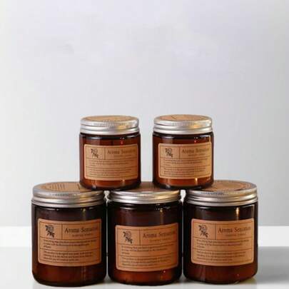 1 Nến thơm thủy tinh sáng tạo cổ điển, sáp thực vật tự nhiên, hương thơm không khói, ánh nến ấm áp, hương thơm thực vật, thích hợp cho bạn gái, bạn bè, quà tặng ngày lễ tình nhân, đám cưới lãng mạn, trang trí, hẹn hò, tiệc ngày lễ, kỷ niệm sinh nhật, văn phòng tại nhà, trang trí nhà cửa