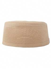 1 件男士和青少年刺绣穆斯林祈祷帽、伊斯兰宗教硬头骨帽、阿拉伯祈祷帽、斋月开斋节礼物