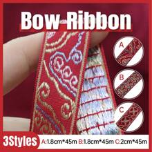 Aimall Boho Jacquard Ribbon Geometric Woven Trim Floral Embroidery Jacquard Trim For Sewing, Handmade Bag, Clothing Decoration
