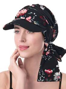 女士化疗头巾 - 短檐帽