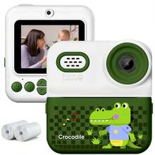 Kids Instant Print Digital Camera Toy – Built-In Zink Photo Paper Printer, Fun Music Player & Sound Effects | 2.4" LCD Screen, 1080P HD Video & 16X Zoom | Creative Travel Photography Toy For Boys & Girls Ages 3-12 | Perfect Birthday, Christmas, Holiday Gift (Pink/Blue/Purple) - XX-multicolor - View 17