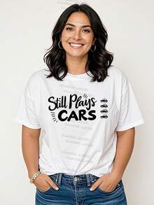 Camisetas personalizadas 100% algodón, camisetas para mujer, regalos para el día de la madre para tallas S-2XL, regalos de cumpleaños para mujer, camiseta de mecánico de coches, camiseta de mecánico diésel, camiseta de coches - Blanco - Ver 2