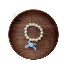 （仅配件）珍珠项链适用于第一代和第二代小雕像，适合玩偶服装装饰，时尚玩偶可爱配件吊坠和装饰