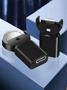 C-Type Lithium Button Battery Charger For LIR2032, LIR2025, ML2032, ML2025, CR2032 And Other Models, USB-C Charging (Batteries Not Included)