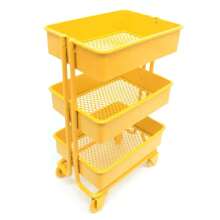 Dollhouse Miniature Furniture Shelf Bookshelf With Wheels Storage Display Rack Dollhouse Furniture Accessories Metal 1:12