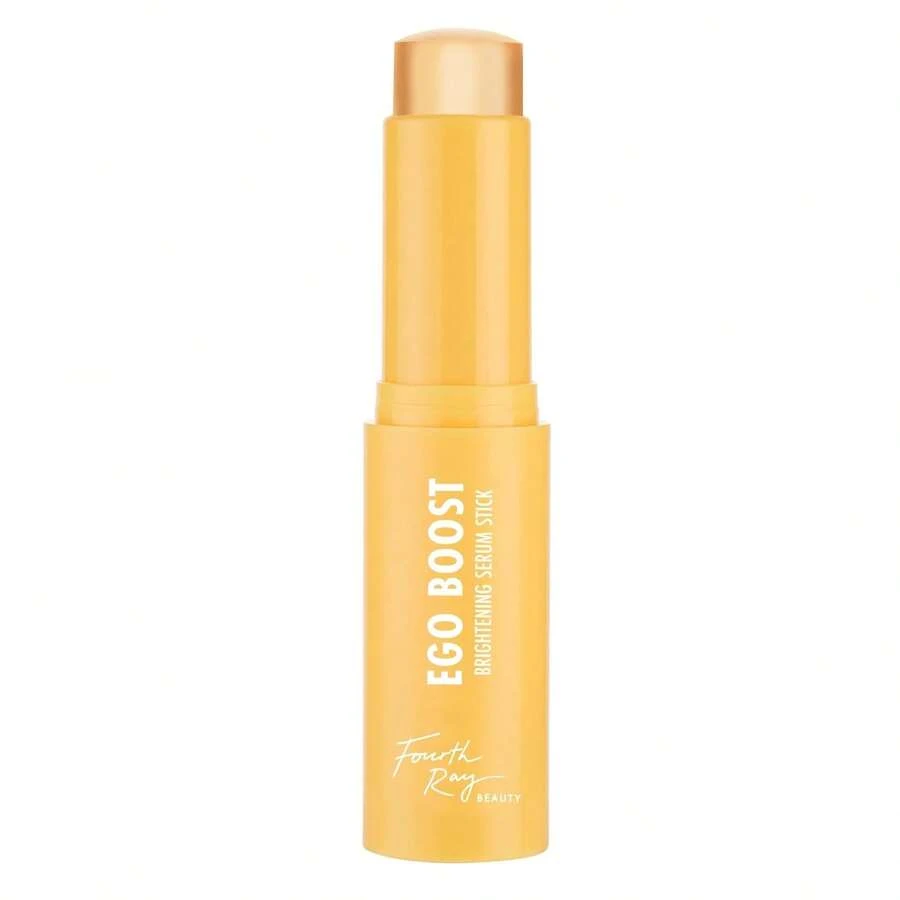 ColourPop Brightening Vitamin C Serum Stick - Radiance-Boosting Face Serum Stick For Glowy Summer Makeup Prep - Enriched With Turmeric To Help Approve The Appearance Of Redness - Ego Boost (0.25 Oz)