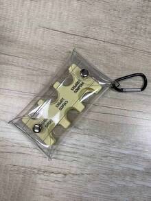 迷你零钱包，便携式小零钱袋，钞票收纳袋，透明卡包，男女通用迷你钱包，旅行零钱包，硬币收纳袋 - 彩色 - 查看 13