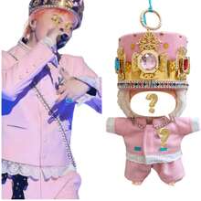 3pcs Crown Set, Quan Zhilong GD Same Pink Crown Set Includes Pants, Clothes, Hat, Front High Energy Series For Gaming And Showcasing Creative Youth Toy Clothing - Multicolor - View 1