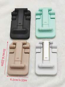 1个白色折叠式手机和平板电脑支架