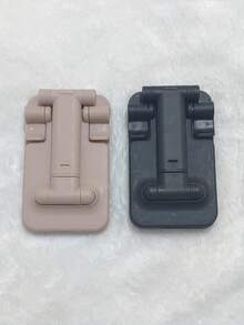 1个白色折叠式手机和平板电脑支架