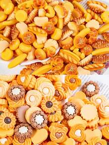 4/8/20PCS Cute 3D Cartoon Patch, Cream Glue Goo Ka Mobile Phone Case Diy Material Small Accessories, Comes With A Roll Of Dot Double-Sided Tape,Girls Handmade Set With Hairpin Pencil Case Girl Heart Stickers Stickers Decorative Small Patterns Scrapbook Supplies Funny Stickers Laptop Stickers Kindle Phone Stickers - Random Food Patterns - View 8